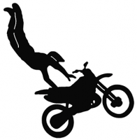 Vinilo moto salto